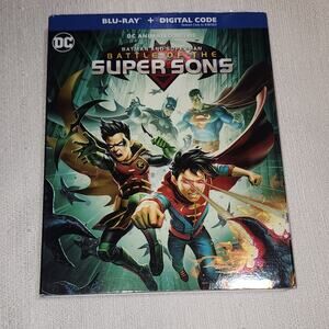 Batman and superman battle of super sons Blu-ray